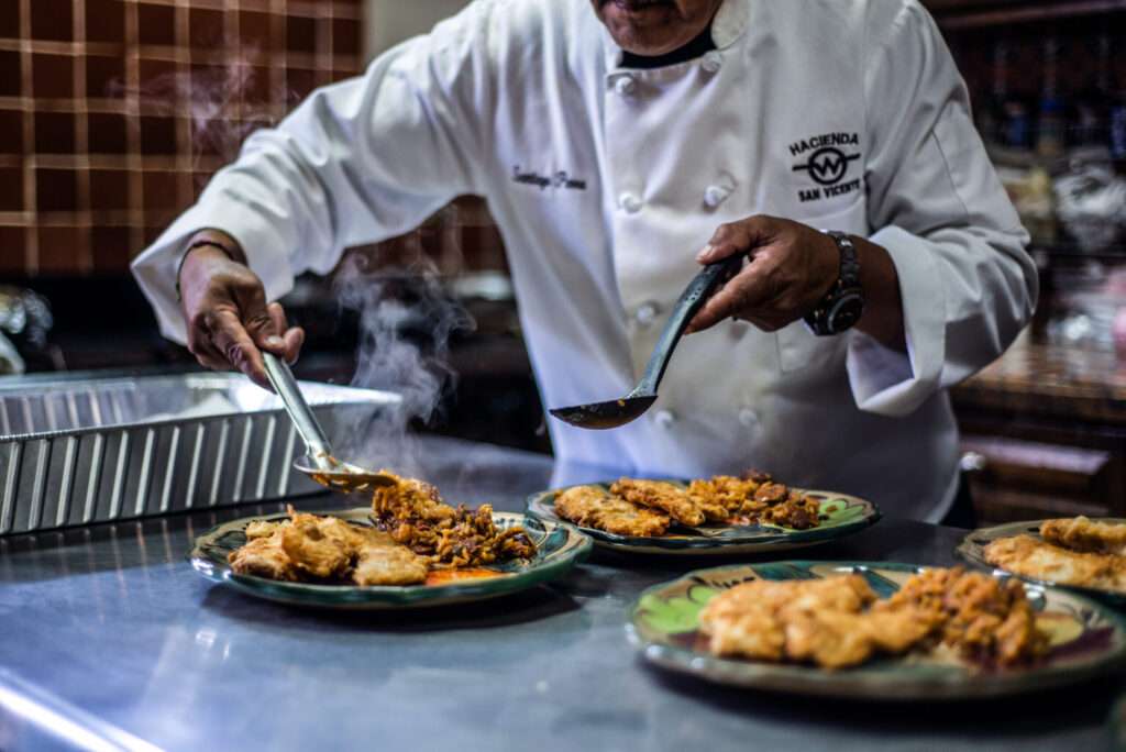 chef in mexico hunting lodge 