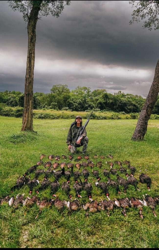 Duck hunting in Paraguay 